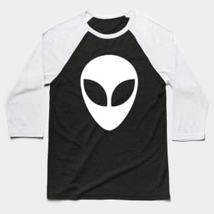 Alien Face Baseball T-Shirt